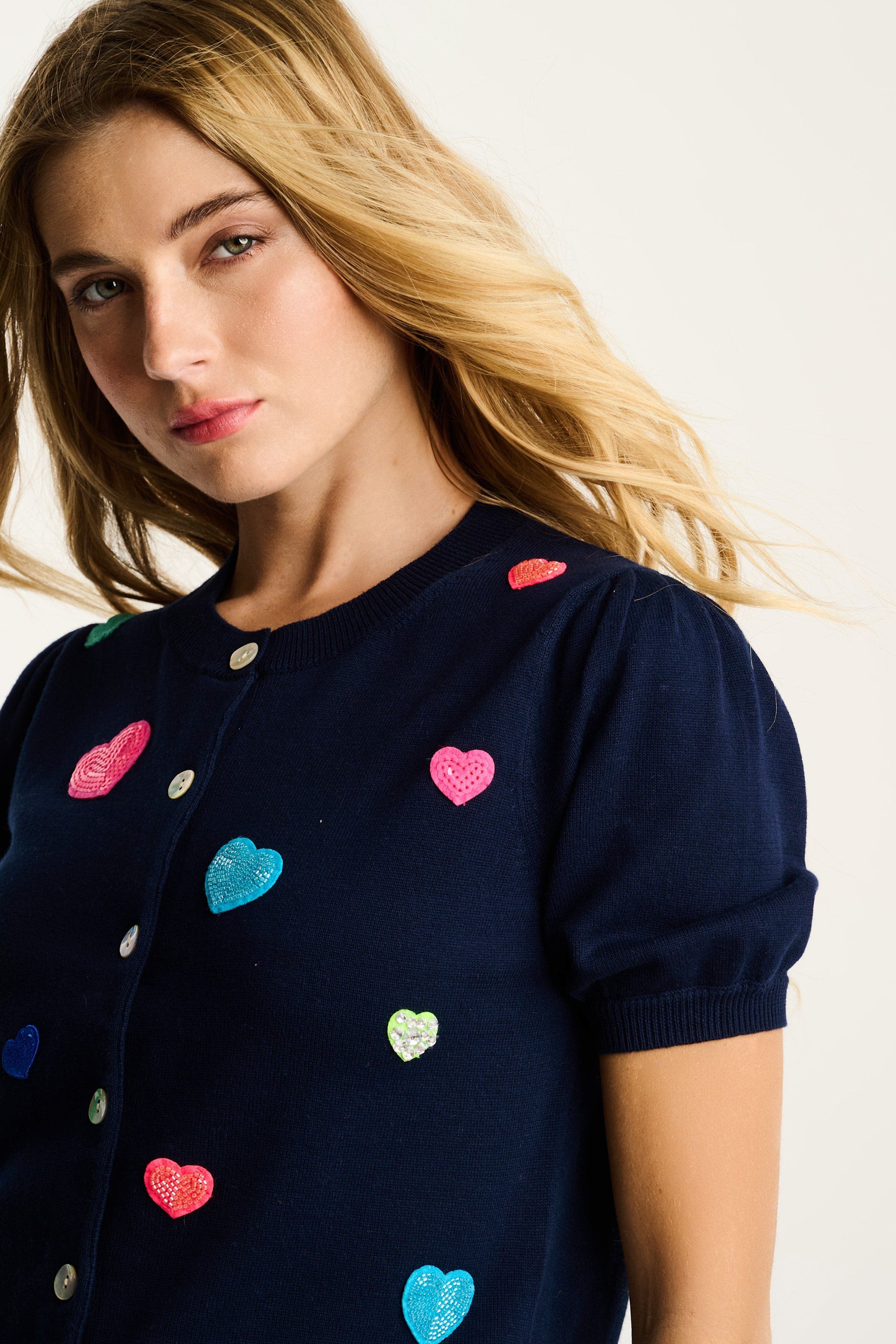 Royal Flush Cotton Cardigan - image 2