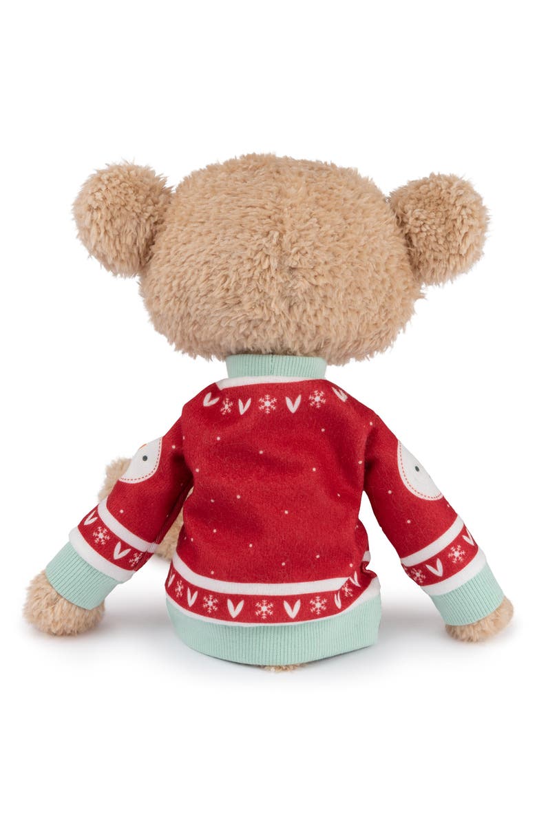 Gund Toothpick Bear with Holiday Sweater, Alternate, color, 
