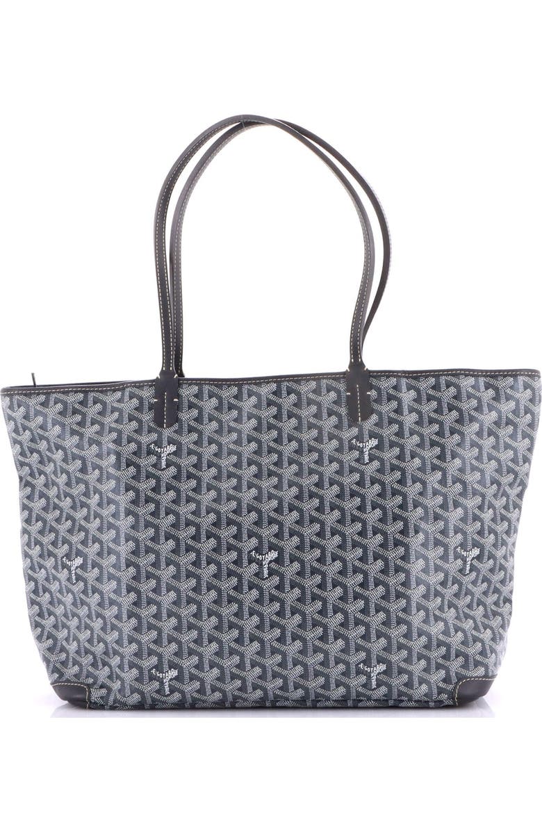 Pre-Owned Goyard Artois Tote Coated Canvas MM, Alternate, color, Gray