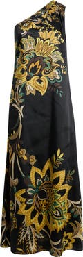 Elie Tahari The Addison One-Shoulder Maxi Dress