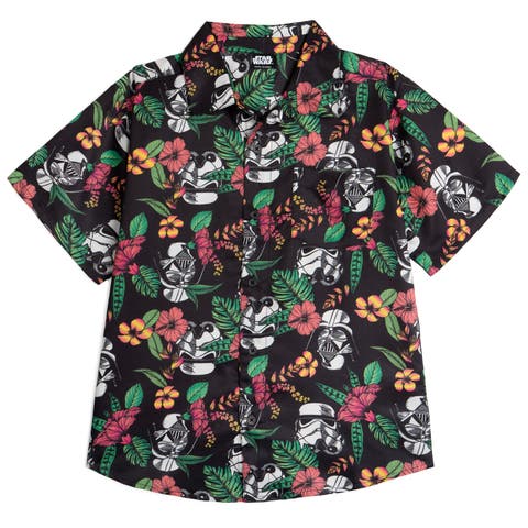 Short Sleeve Button Down Shirt (Toddler, Little Kid & Big Kid)