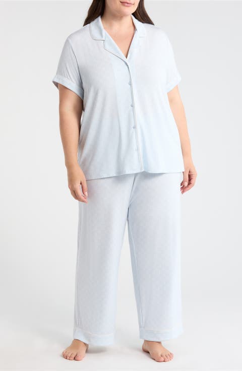 Moonlight Eco Crop Pajamas (Plus Size)