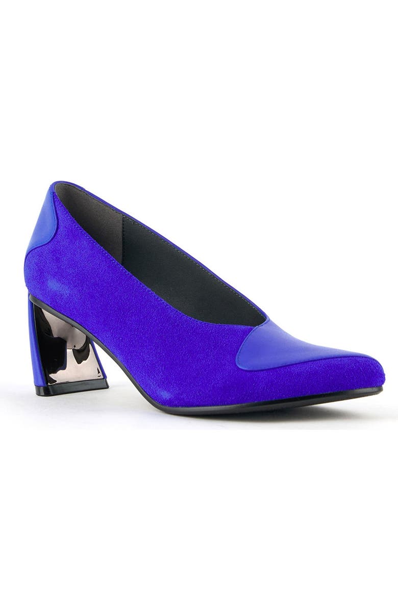 United Nude Zuma Dana Mid Pumps, Alternate, color, Dazzling Blue