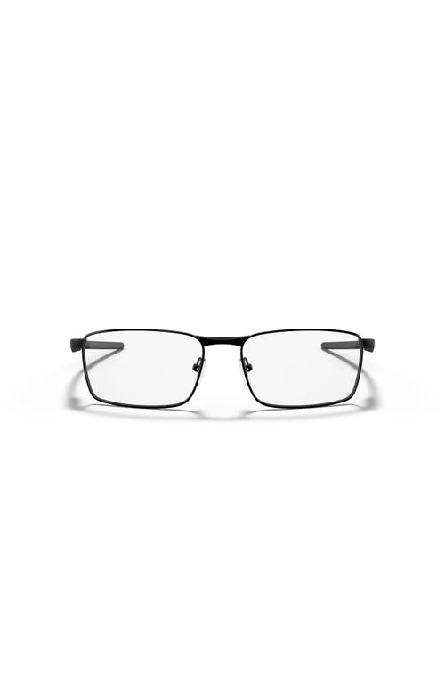 Oakley 55mm Rectangle Optical Glasses In Black
