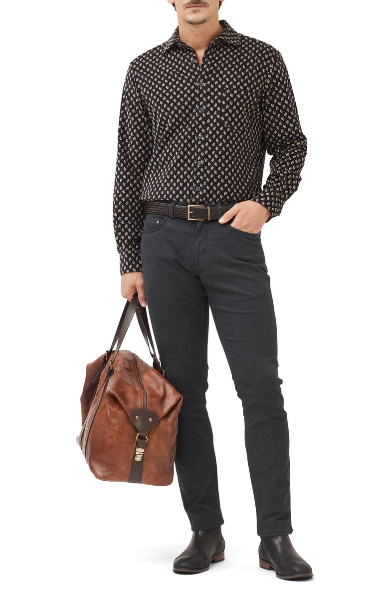 Rodd & Gunn Motion Melangé Pants, Alternate, color, Onyx