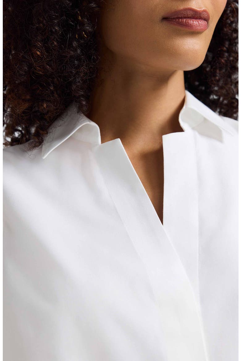 Taylor Non-Iron Sleeveless Shirt, Alternate, color, WHITE