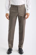 Berle Flat Front Serge Wool Dress Pants