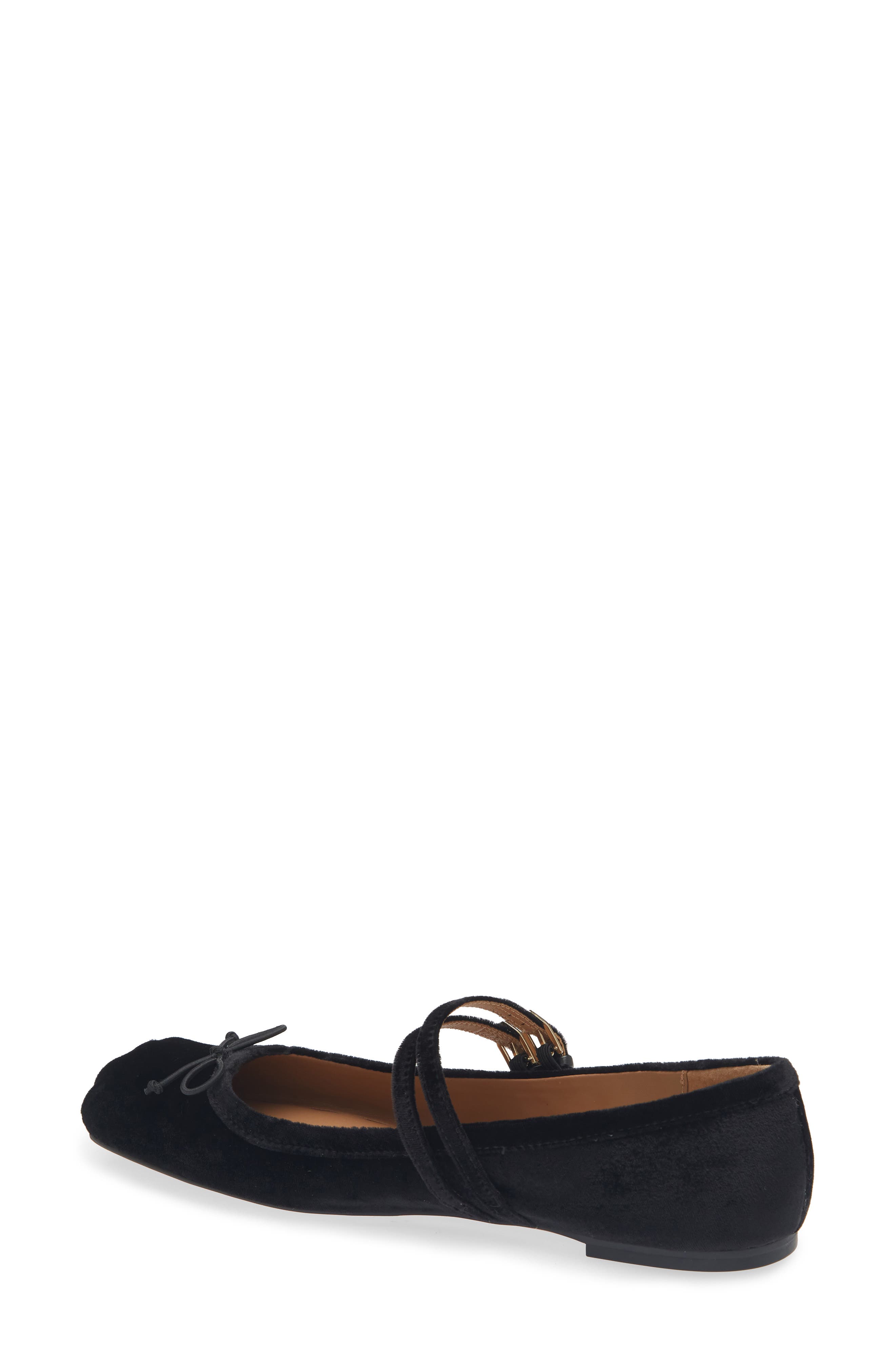 Dolce Vita Gibsen Mary Jane Flat, Alternate, color, Nero Velvet