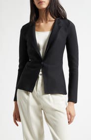 Emporio Armani Rib Jersey Jacket