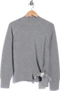 BOSS Framissy Virgin Wool & Cashmere Mock Neck Sweater
