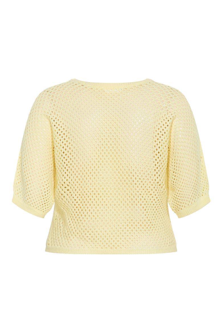 Open Stitch Sweater, Alternate, color, LEMON ZEST
