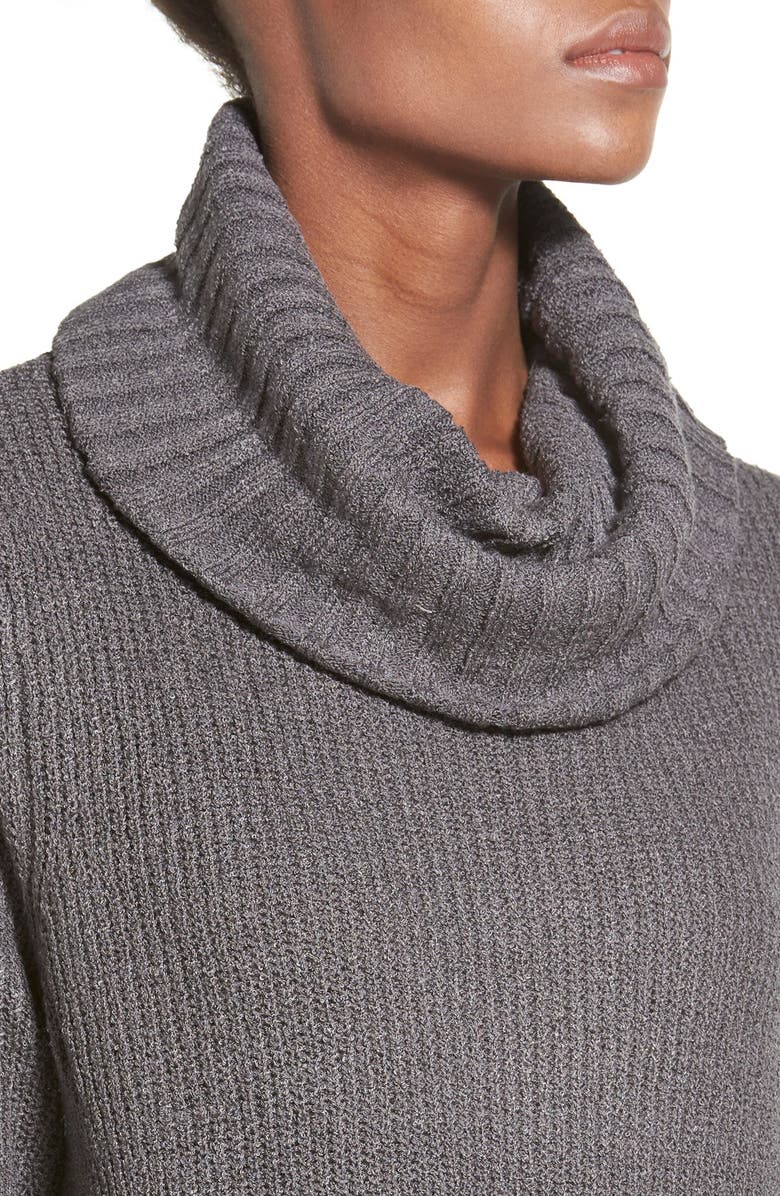 All in Favor Cowl Neck Sweater Dress, Alternate, color, 