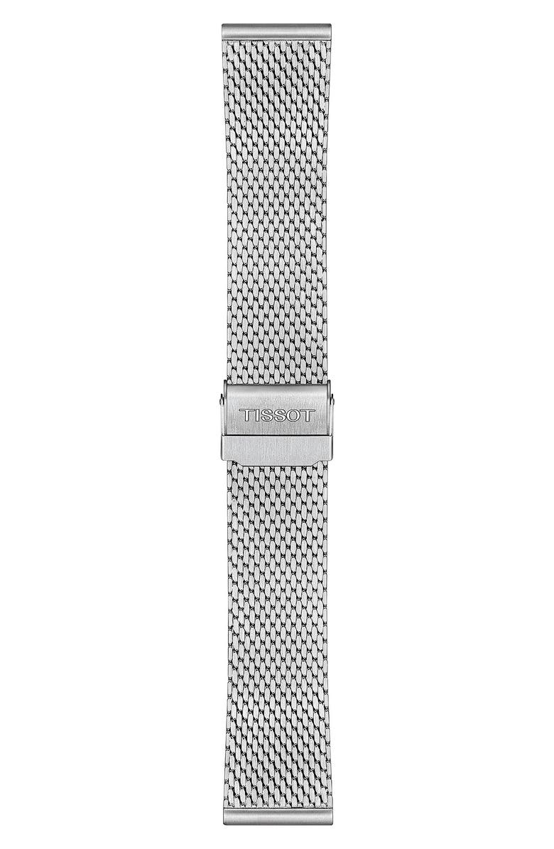 Tissot Seastar 1000 Chronograph Mesh Bracelet Watch, 45.5mm, Alternate, color, 