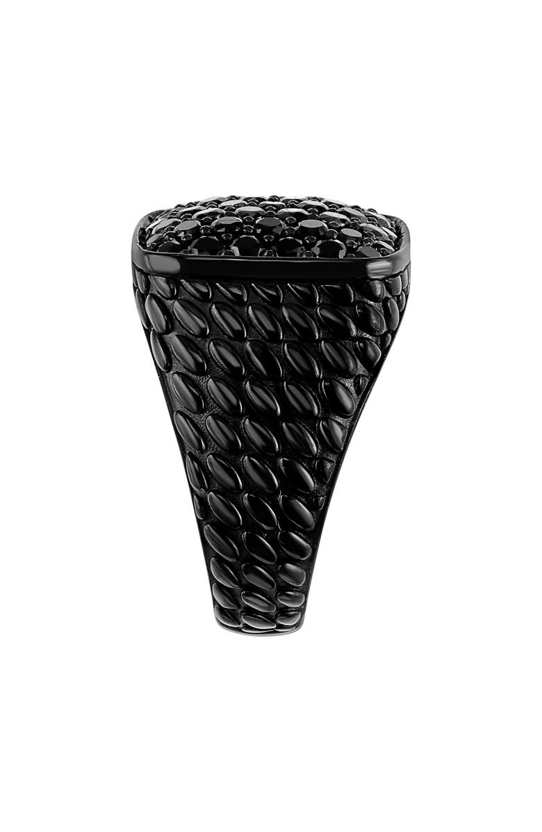 EFFY Sterling Silver & Black Spinel Ring - Size 10, Alternate, color,