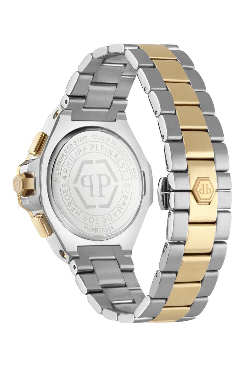 Royal Chronograph Bracelet Watch, 46mm, Alternate, color, TWO TONE