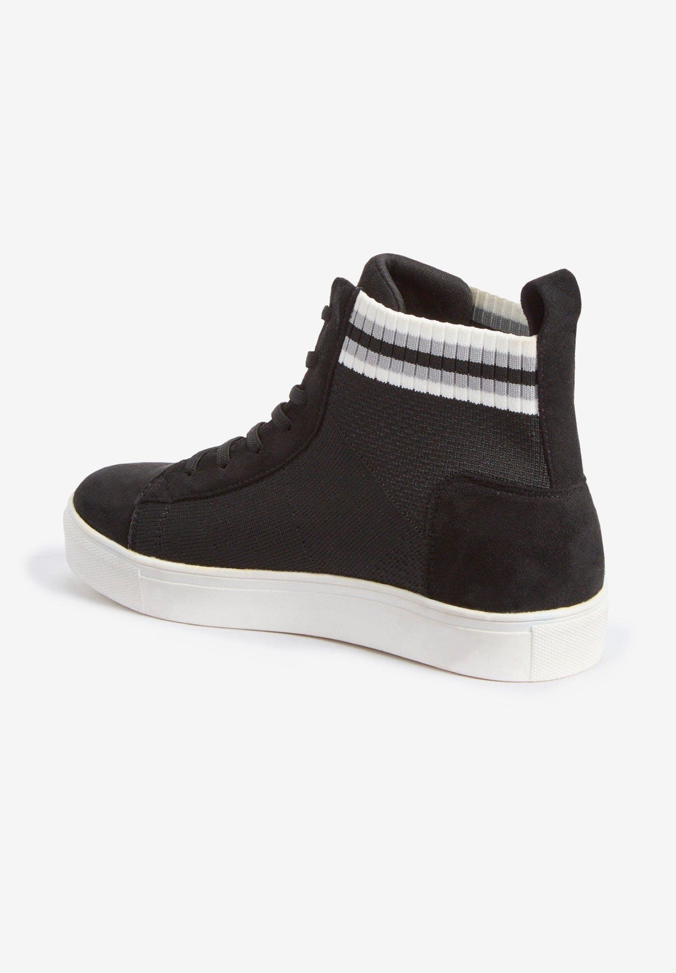 Comfortview Cv Sport Jacklyn High Top Slip On Sneaker, Alternate, color, Black