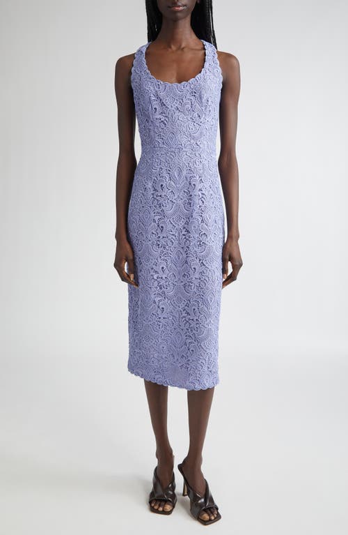 Etro , Etuikleid Mit Paisley-makramee-spitze, Damen, Violett, Grösse 46 In Purple