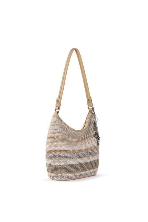 The Sak Sequoia Hobo Bag In Sand Stripe