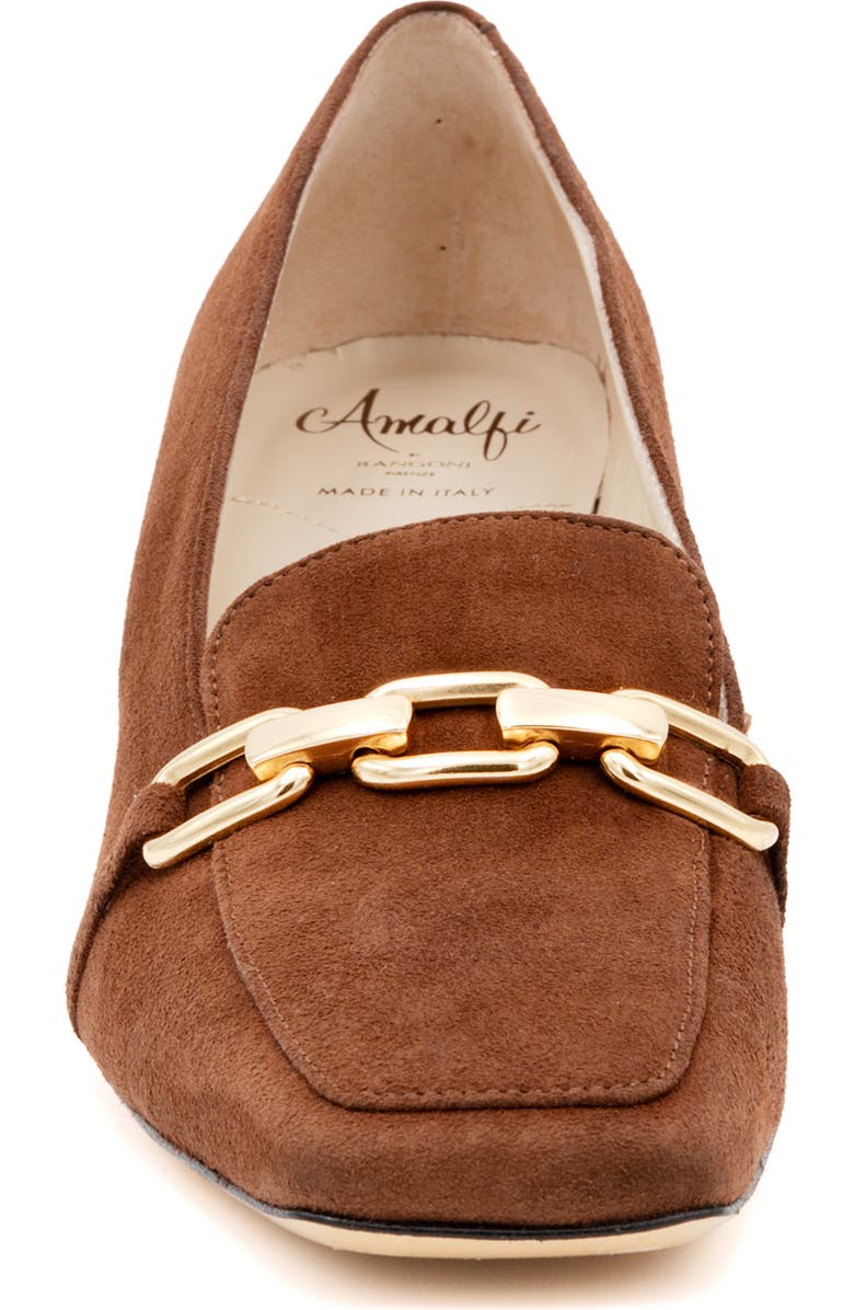 Amalfi by Rangoni Settimio Bit Loafer Pump, Alternate, color, Castagno Cashmere Gold