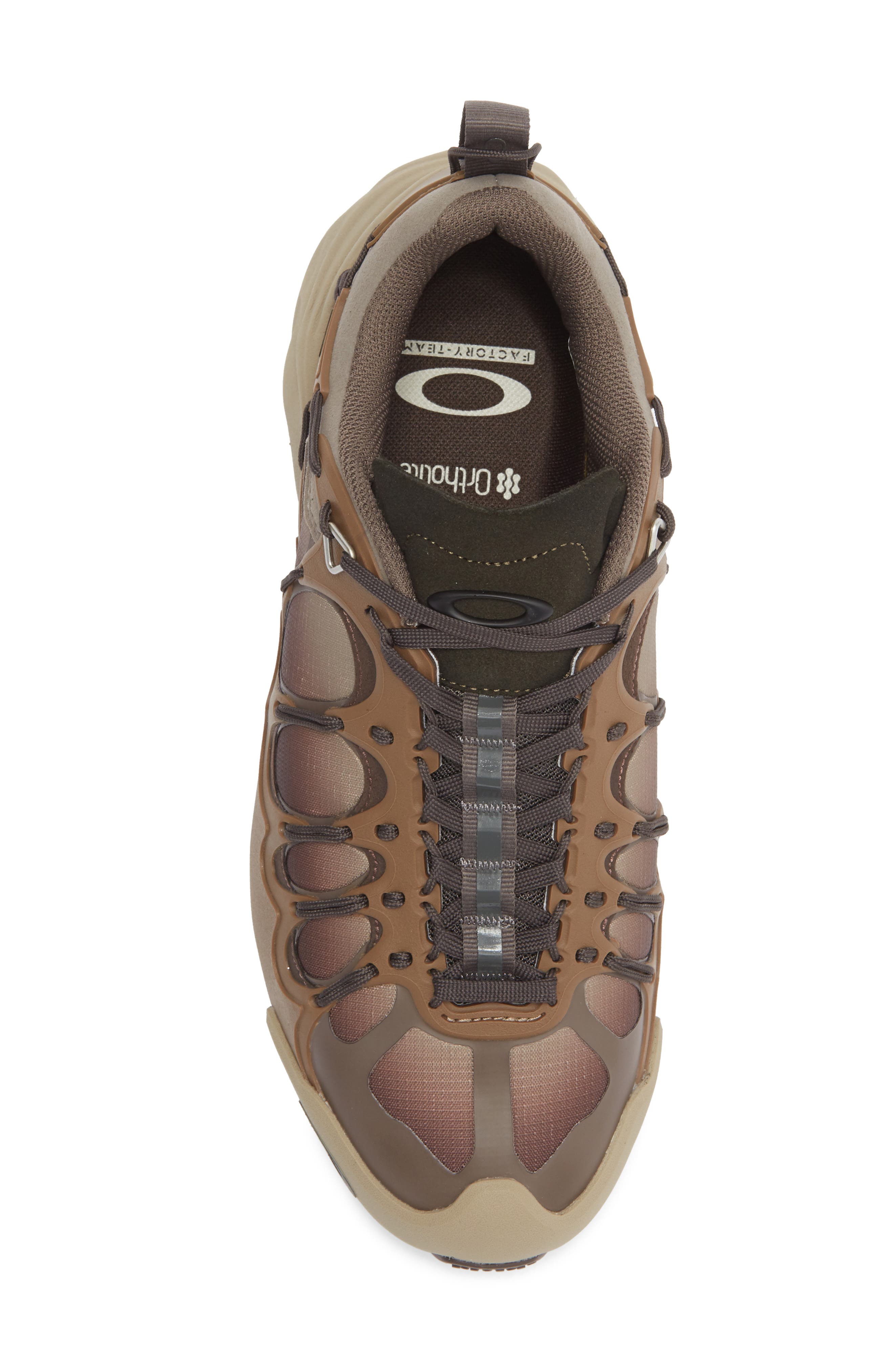 Oakley Factory Team Ibex Hiking Shoe, Alternate, color, Coffee