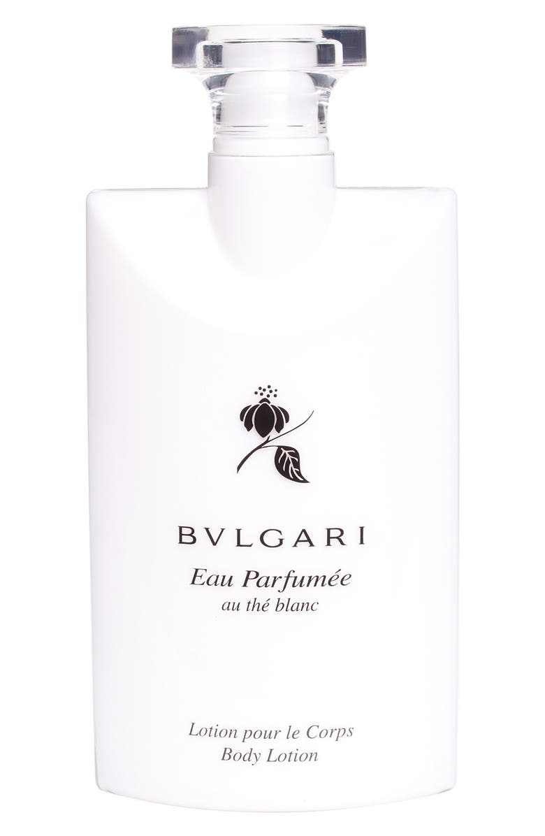 BVLGARI Eau Parfumée au thé blanc Scented Body Lotion, Main, color,