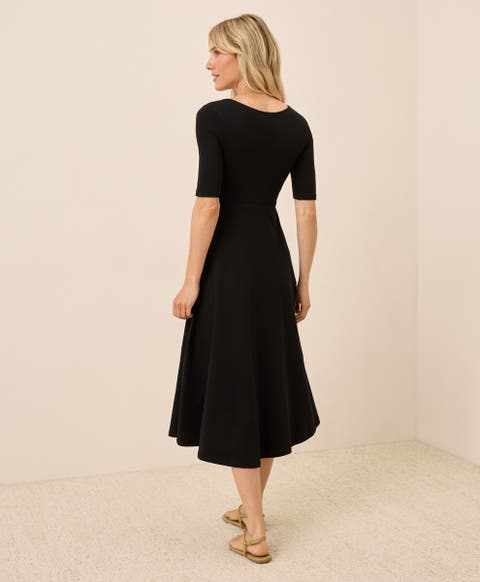 Fit & Flare Signature Scoop Dress