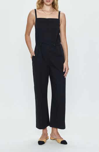 Pistola Adela Wide Leg Stretch Cotton Jumpsuit