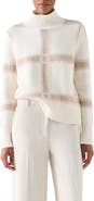 Akris punto Intarsia Wool & Cashmere Blend Sweater