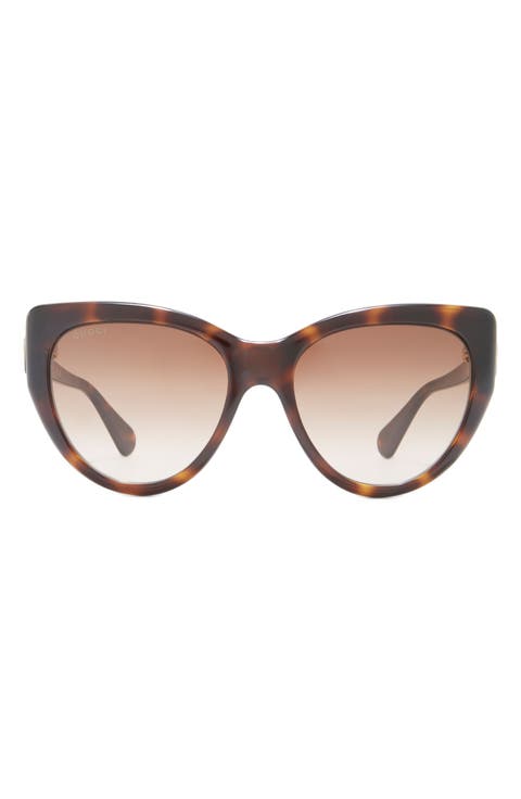 56mm Cat Eye Sunglasses