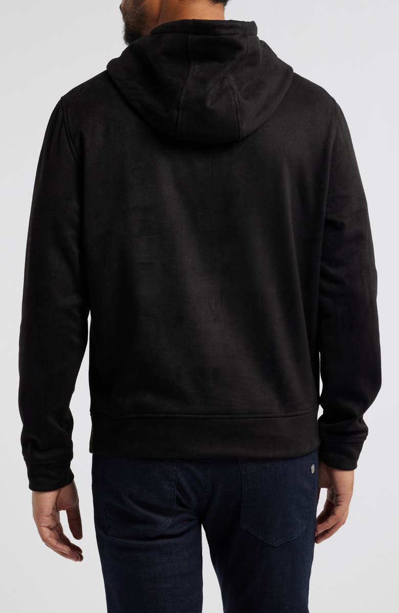 Robert Barakett Sidewinder Faux Suede Hoodie, Alternate, color, 