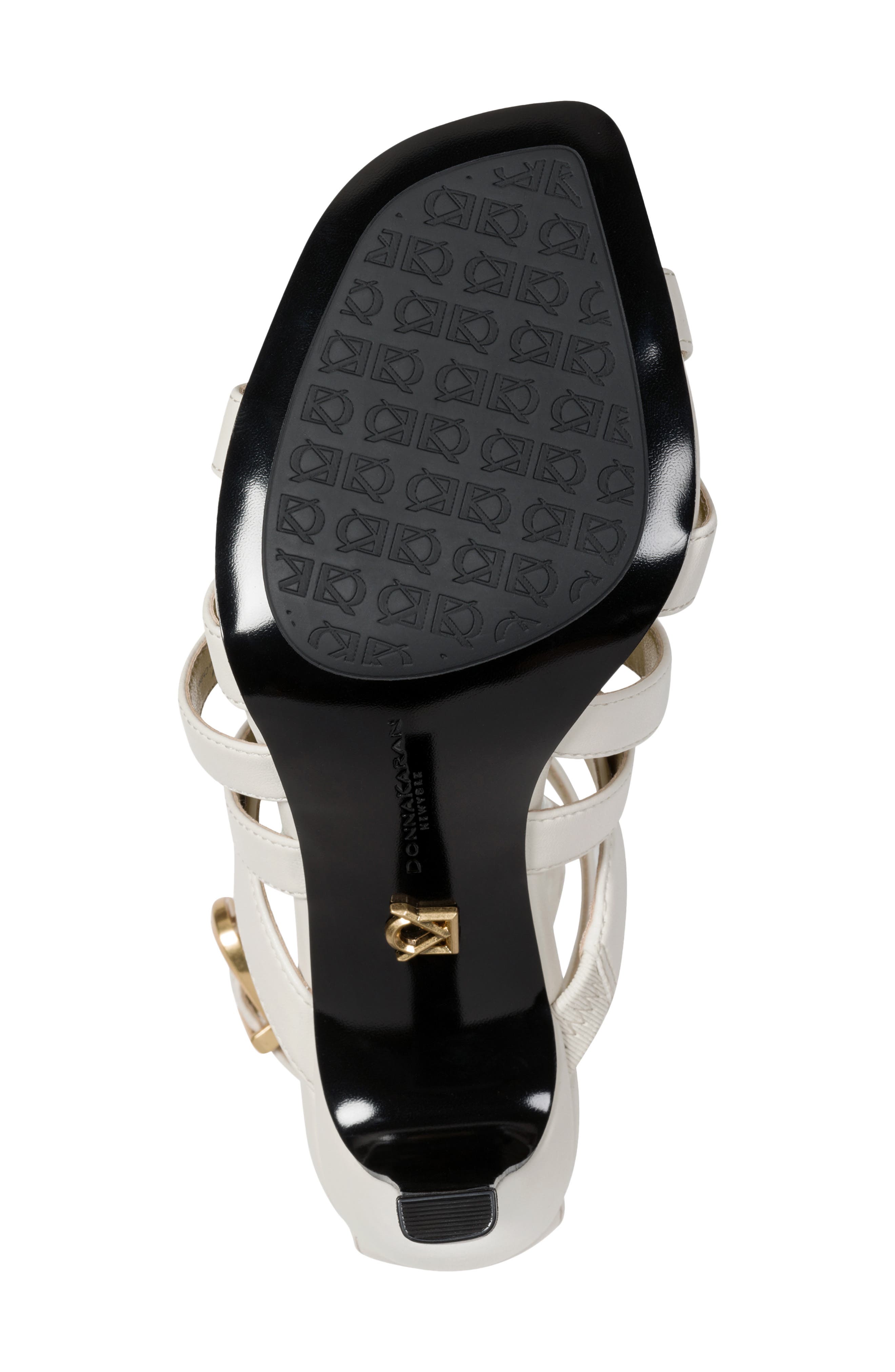 Donna Karan New York Briarrose Ankle Strap Sandal, Alternate, color, Ivory