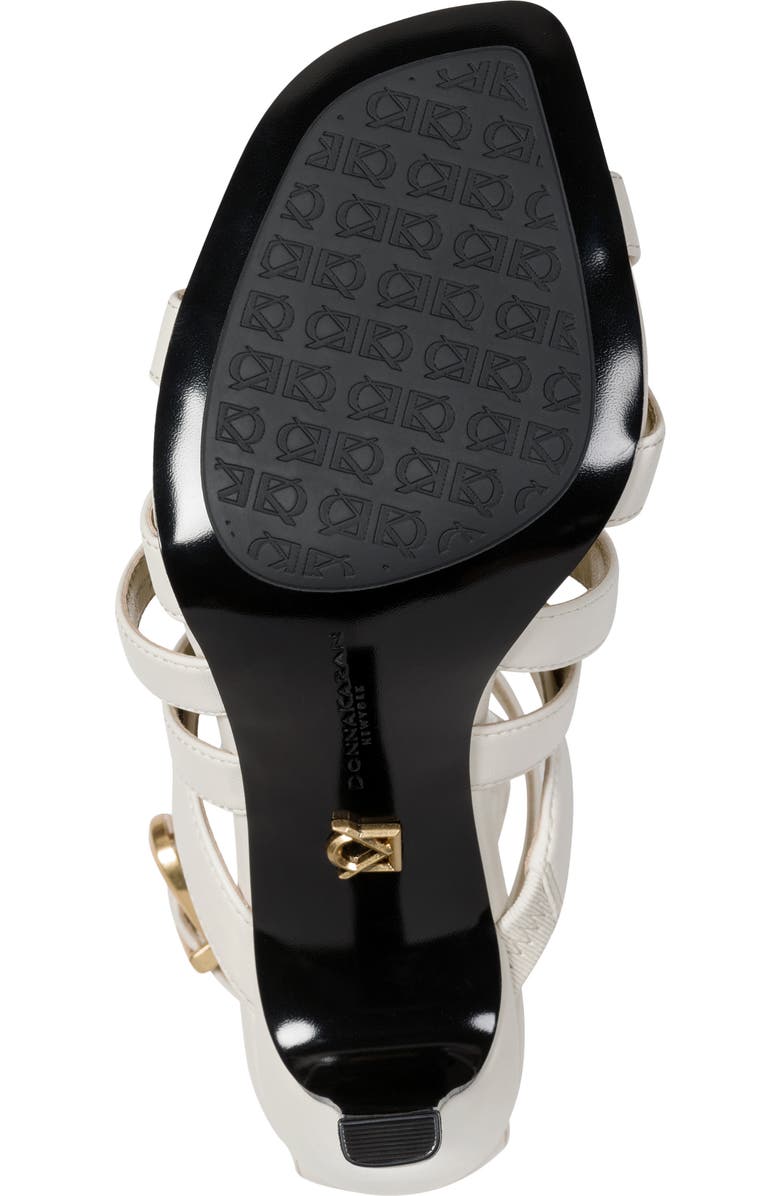 Donna Karan New York Briarrose Ankle Strap Sandal, Alternate, color, Ivory