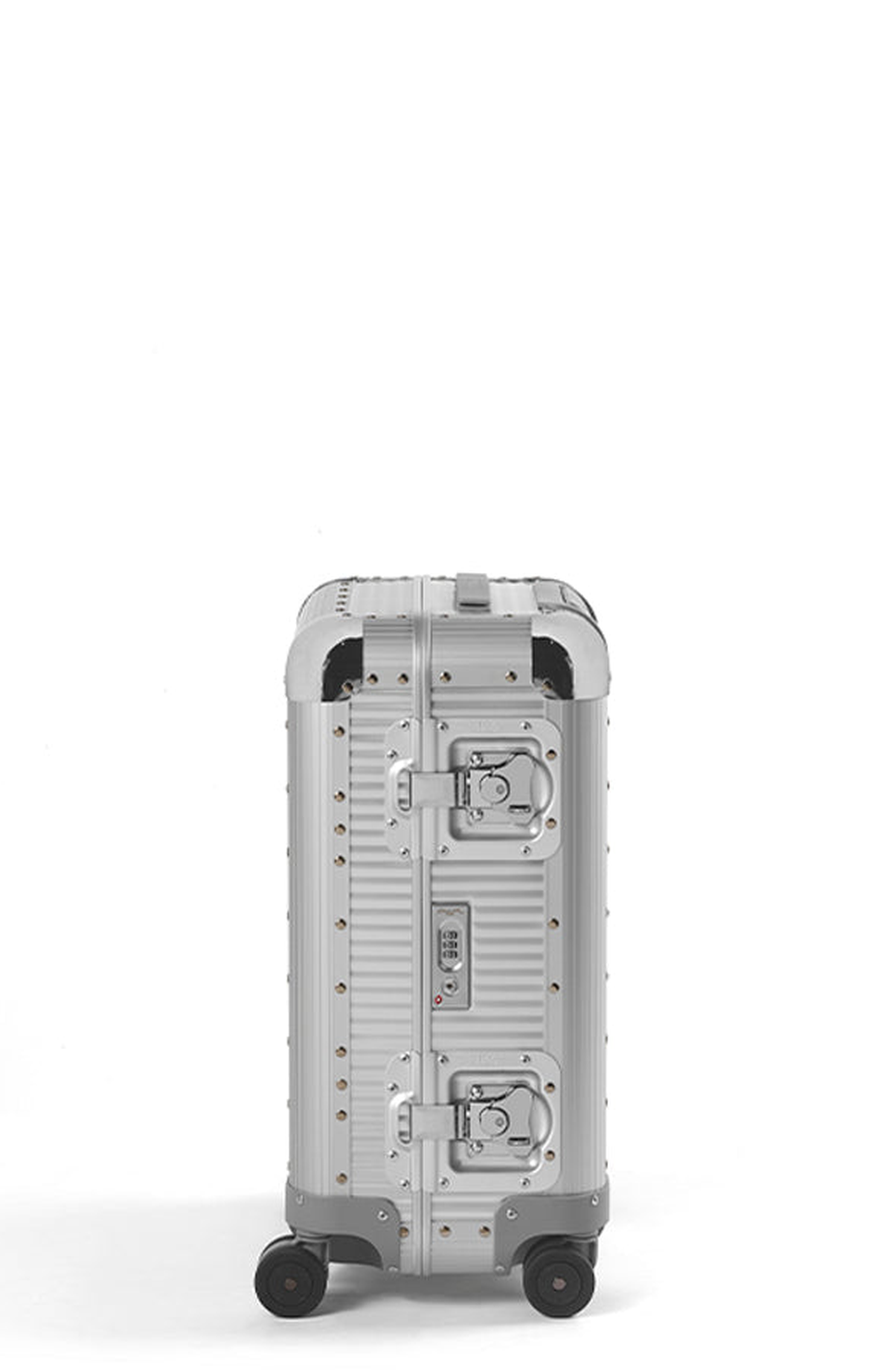 FPM - Fabbrica Pelletterie Milano - US Bank S Spinner 55M Suitcase, Alternate, color, Moonlight Silver
