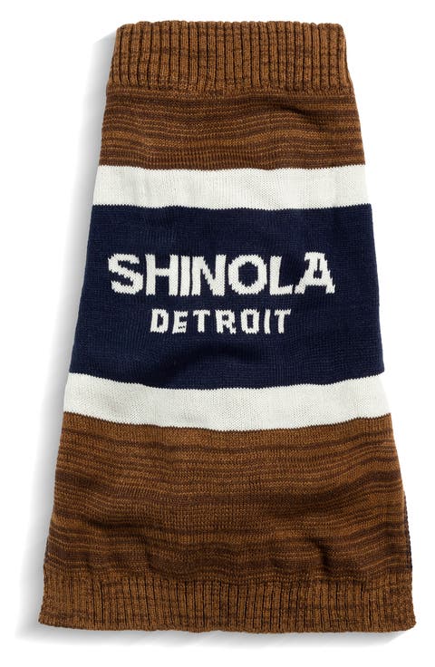 Logo Jacquard Dog Sweater