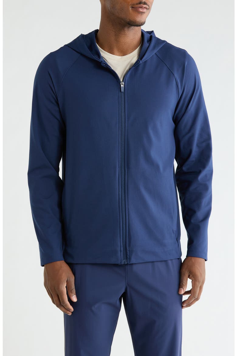 Lux Kinetic Hoodie, Main, color, NAVAL BLUE