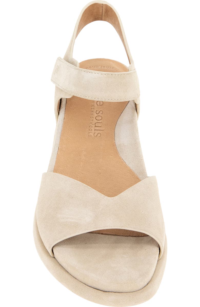 Gentle Souls Jalleen Wedge Sandal, Alternate, color, Taupe Suede