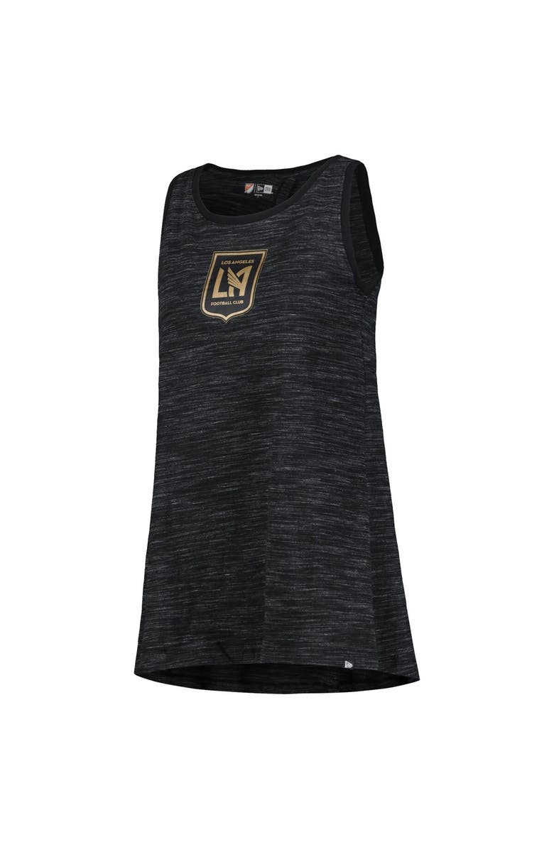 5TH AND OCEAN BY NEW ERA Women's 5th & Ocean by New Era Black LAFC Athletic Cross Back Tank Top, Alternate, color, Black