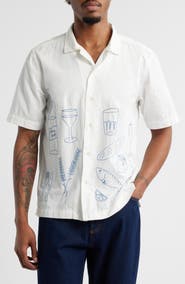 Service Works Picnic Graphic Camp Shirt