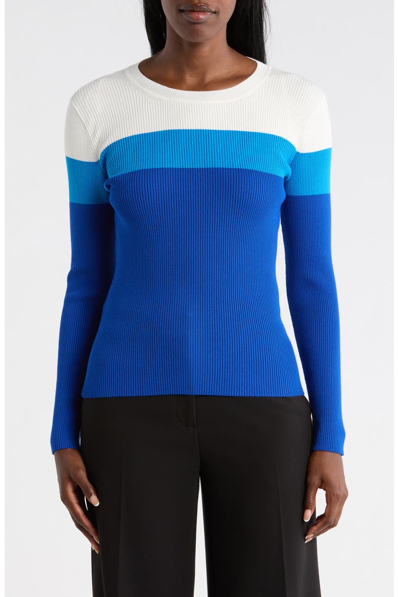 The Sabine Top, Main, color, INDIGO SKY COLORBLOCK