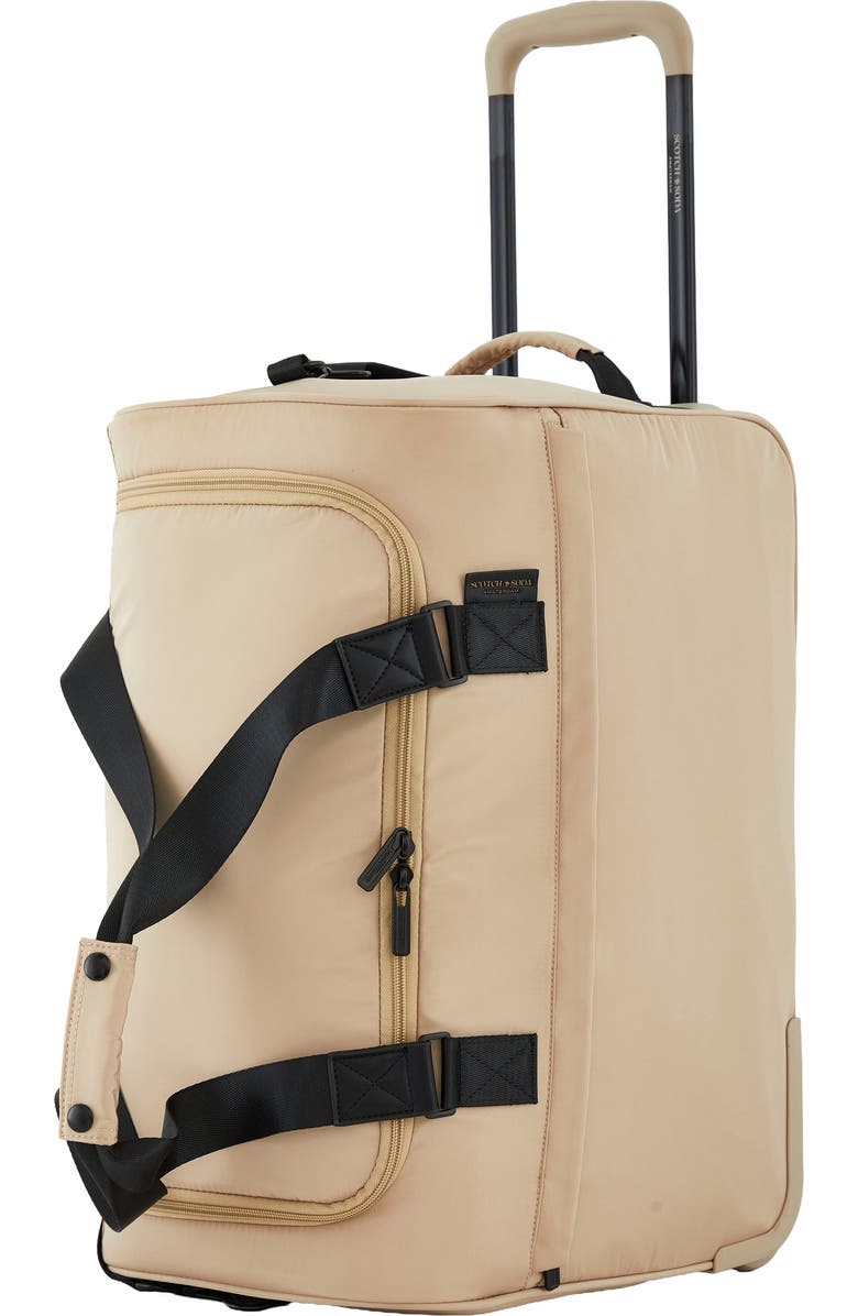 Scotch & Soda Eindhoven Rolling Weekender Bag, Alternate, color, Travertine