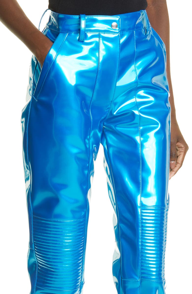 LaQuan Smith Moto Pants, Alternate, color, 