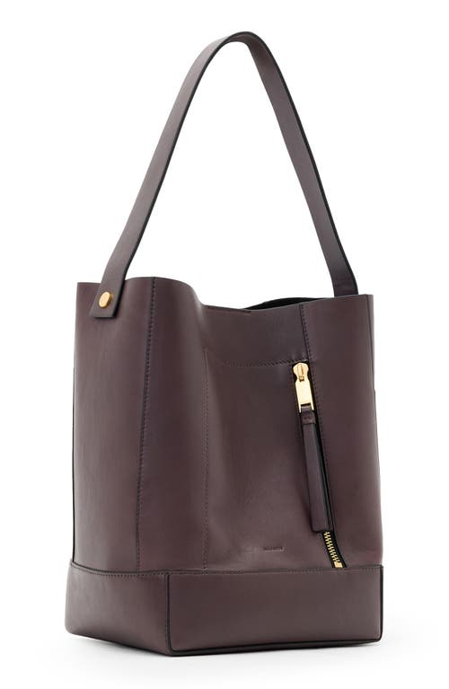 Allsaints Alba Leather Hobo Bag