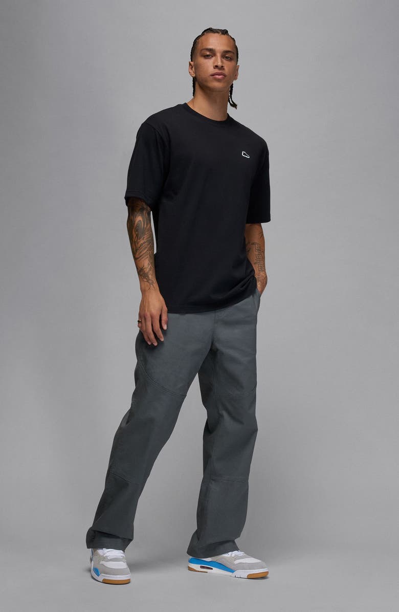 Jordan Air Jordan 11 'Gamma' Embroidered T-Shirt, Alternate, color, Black