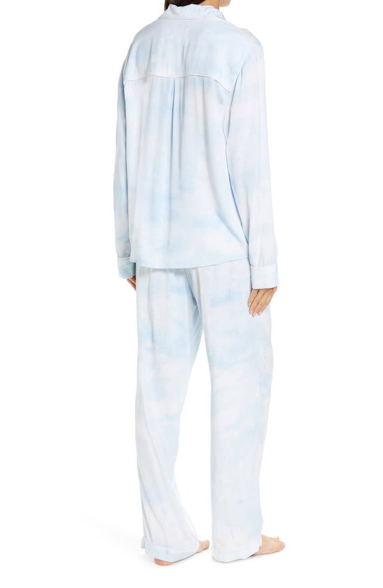 Rails Clara Cloud Print Pajamas, Alternate, color, 