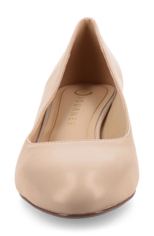 Journee Collection Journee Womens Saarii Wide Width Pumps In Blush