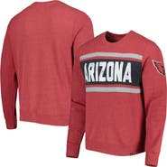 '47 Men's '47 Heathered Cardinal Arizona Cardinals Bypass Tribeca Pullover Sweatshirt