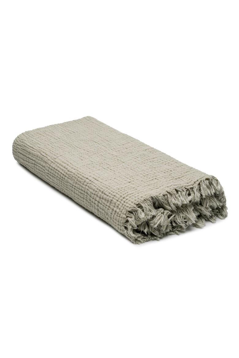 Soho Supersoft Turkish Towel, Main, color, Sage Green