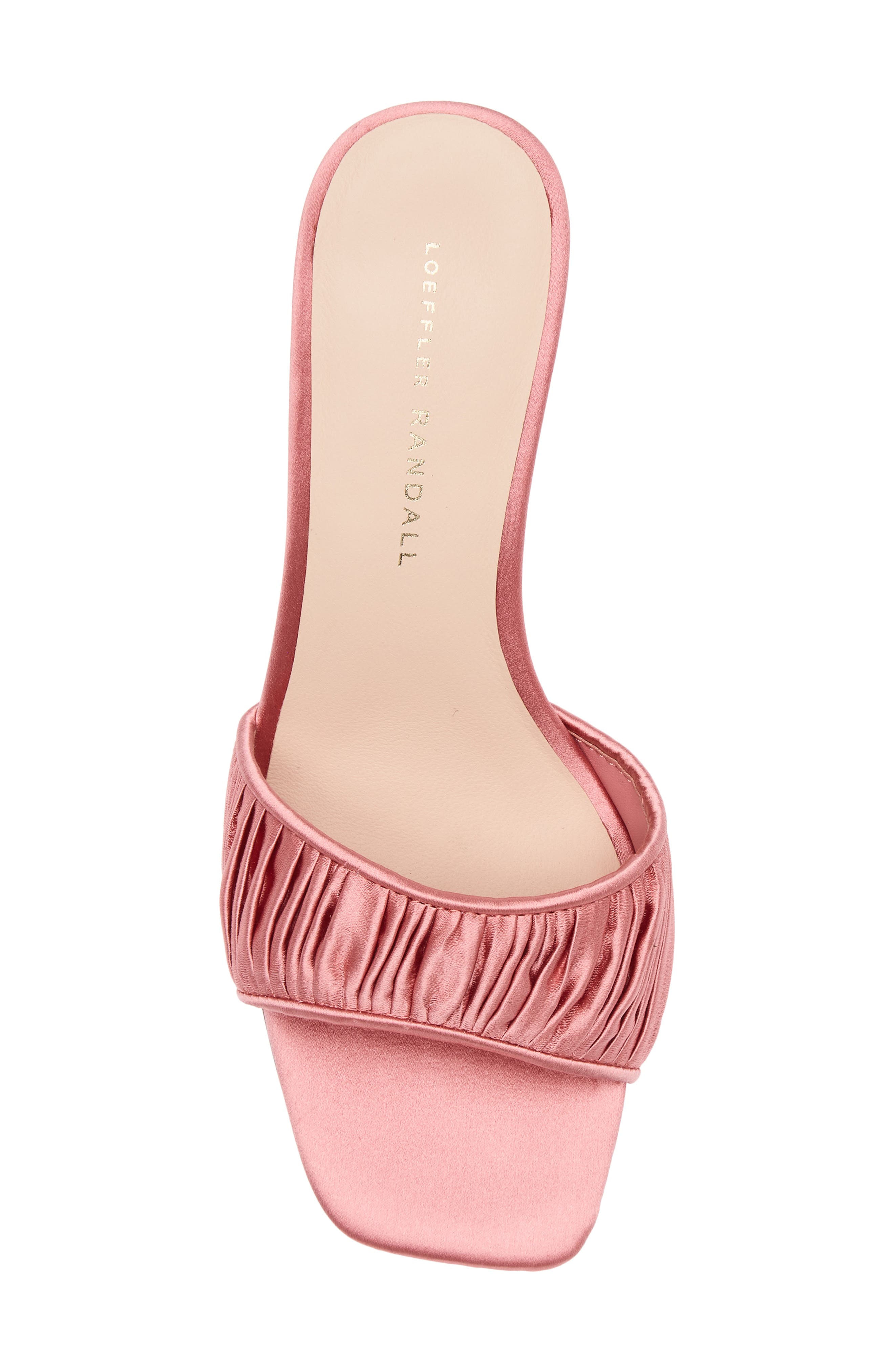 Loeffler Randall Naima Gathered Sandal, Alternate, color, Rose