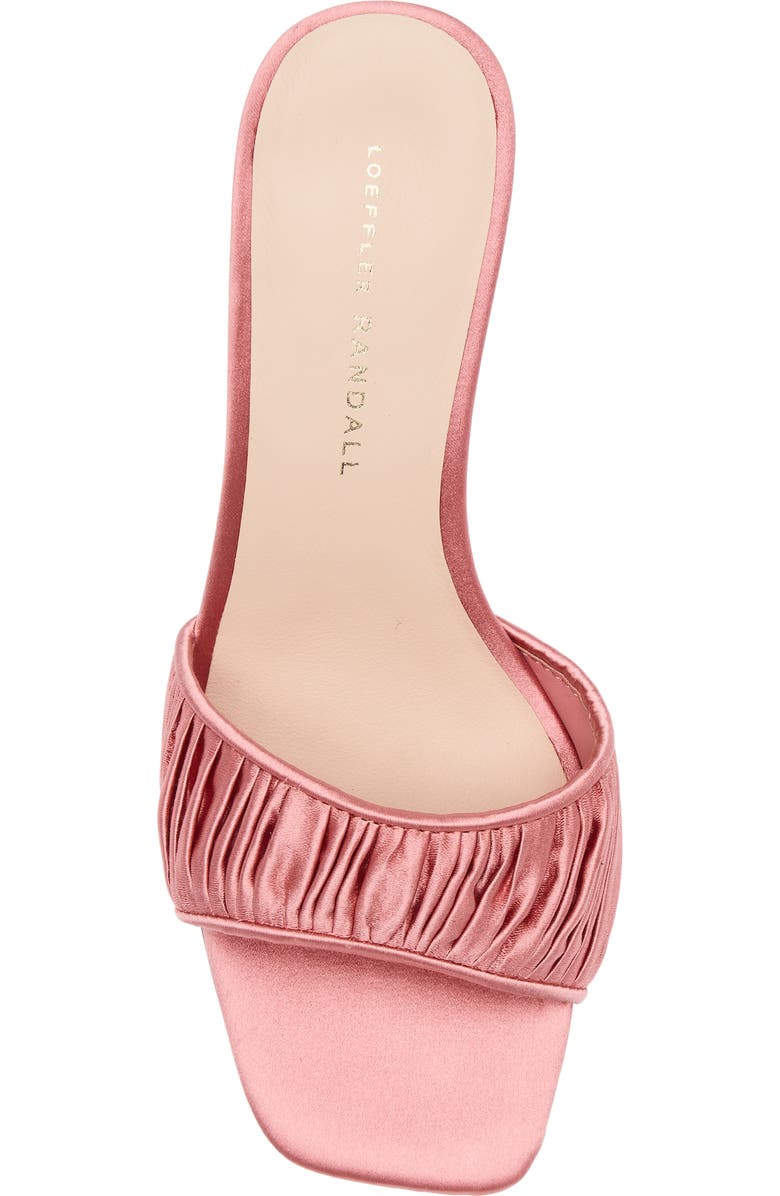 Loeffler Randall Naima Gathered Sandal, Alternate, color, Rose