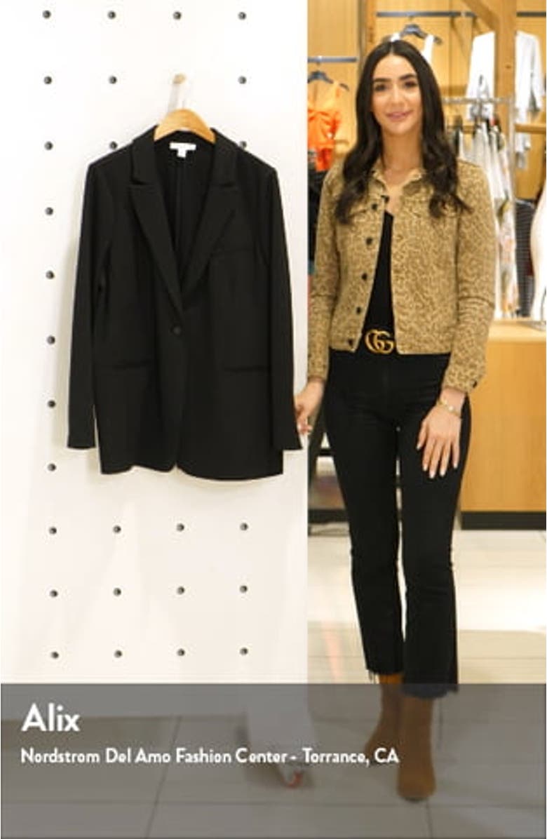 Long Knit Blazer, sales video thumbnail